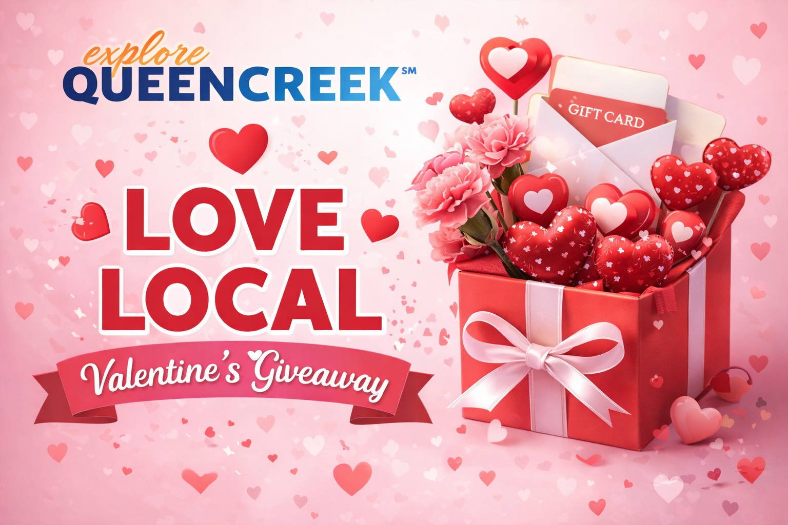 Explore Queen Creek Launches Valentine’s Day Promotion to Support Local Businesses