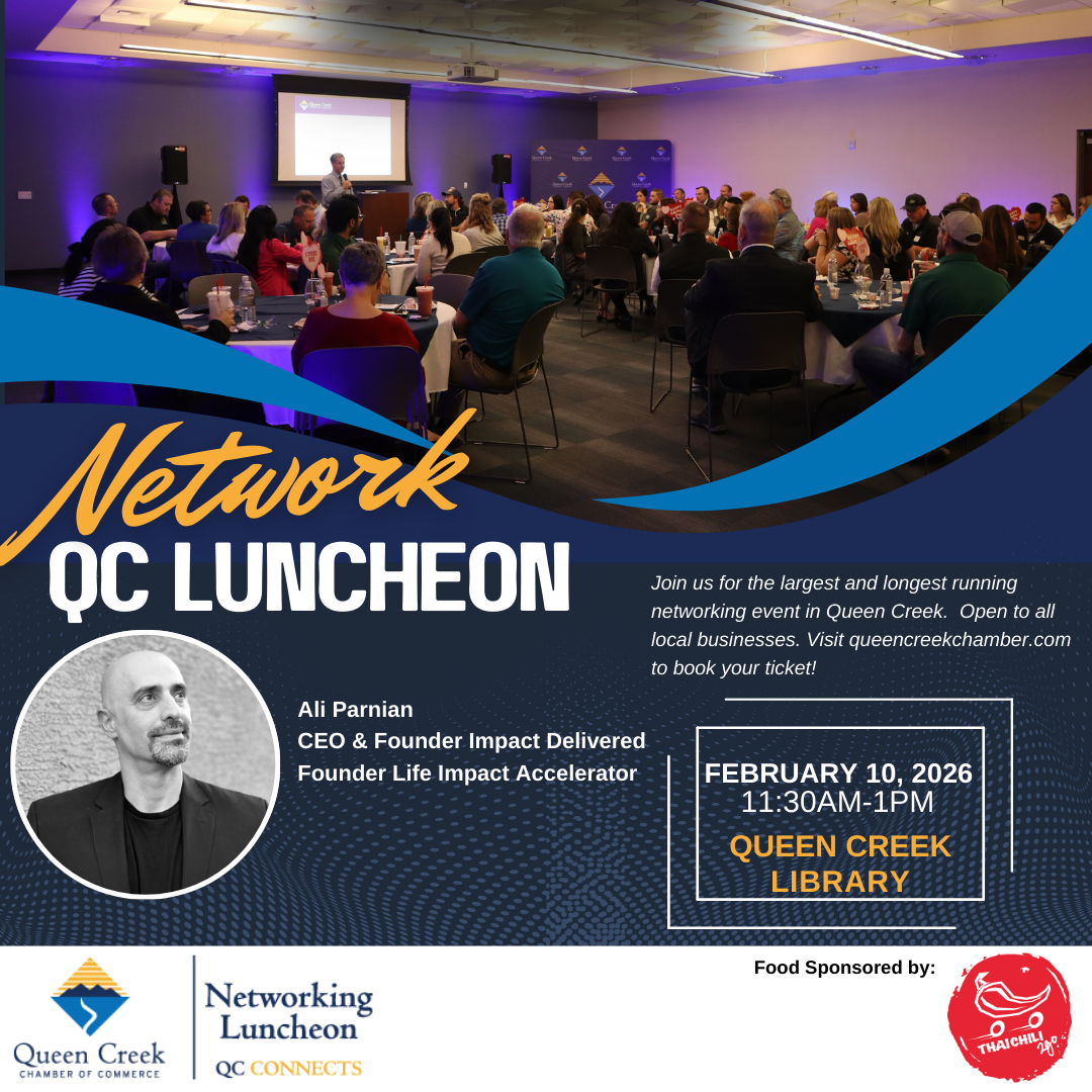 Queen Creek Chamber Luncheon to Help Business Owners Identify the One Thing Holding Them Back