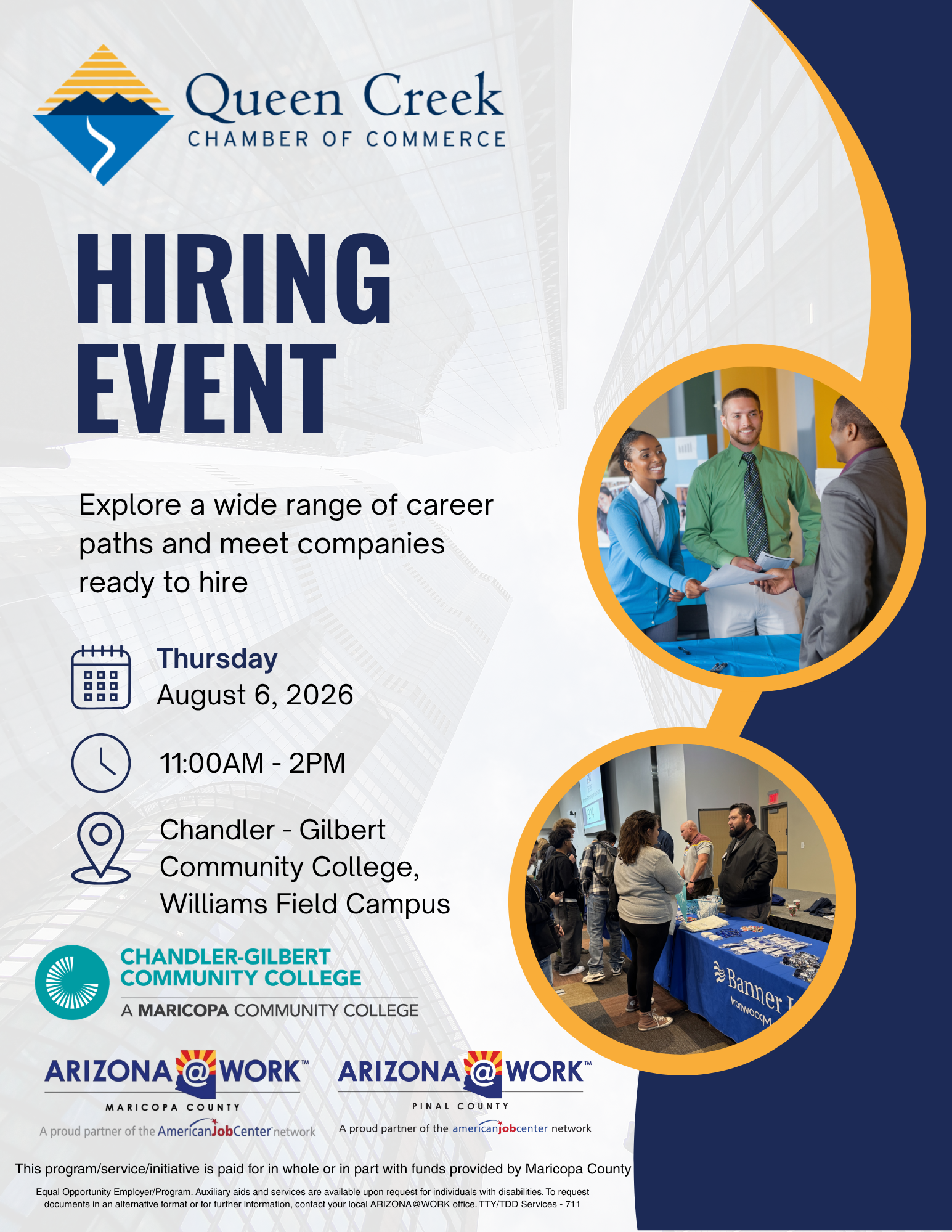 Queen Creek Chamber of Commerce to host Hiring Event on August 6