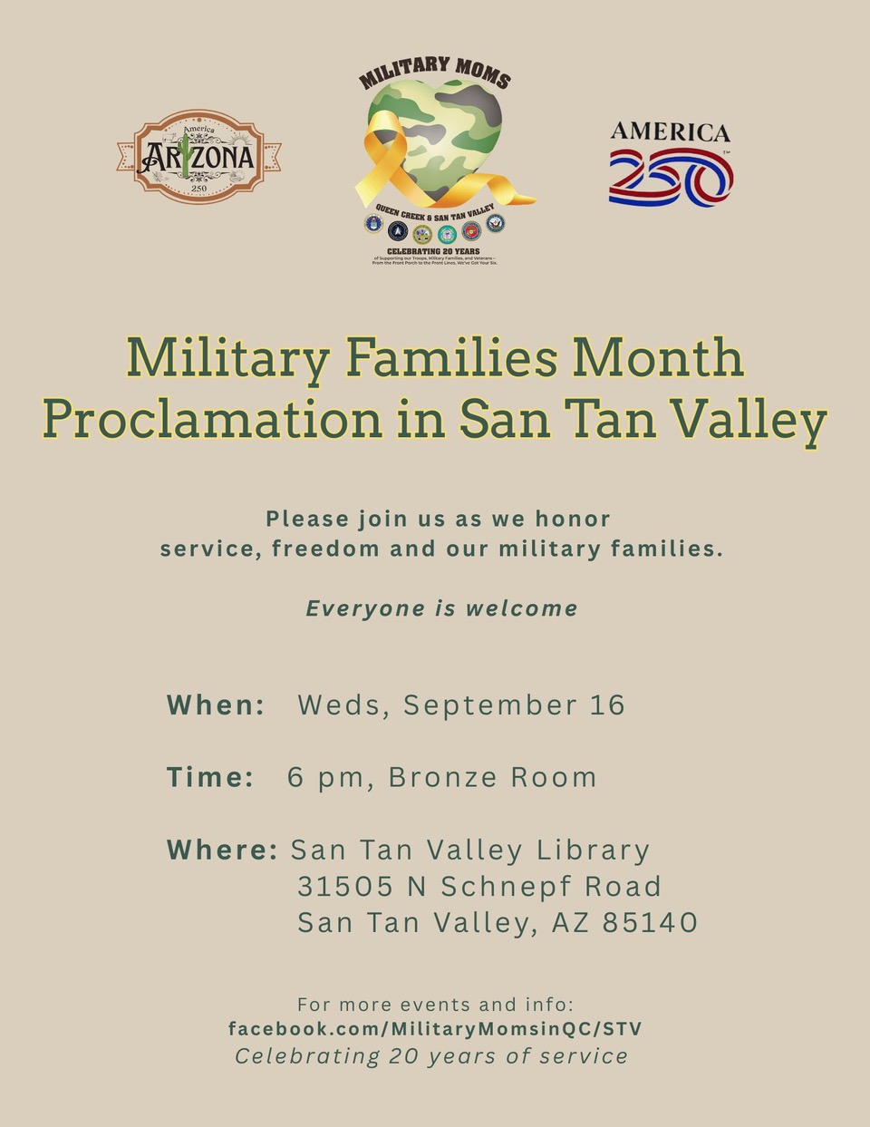 From the Front Porch to the Front Lines: Join Us to Honor Military Families