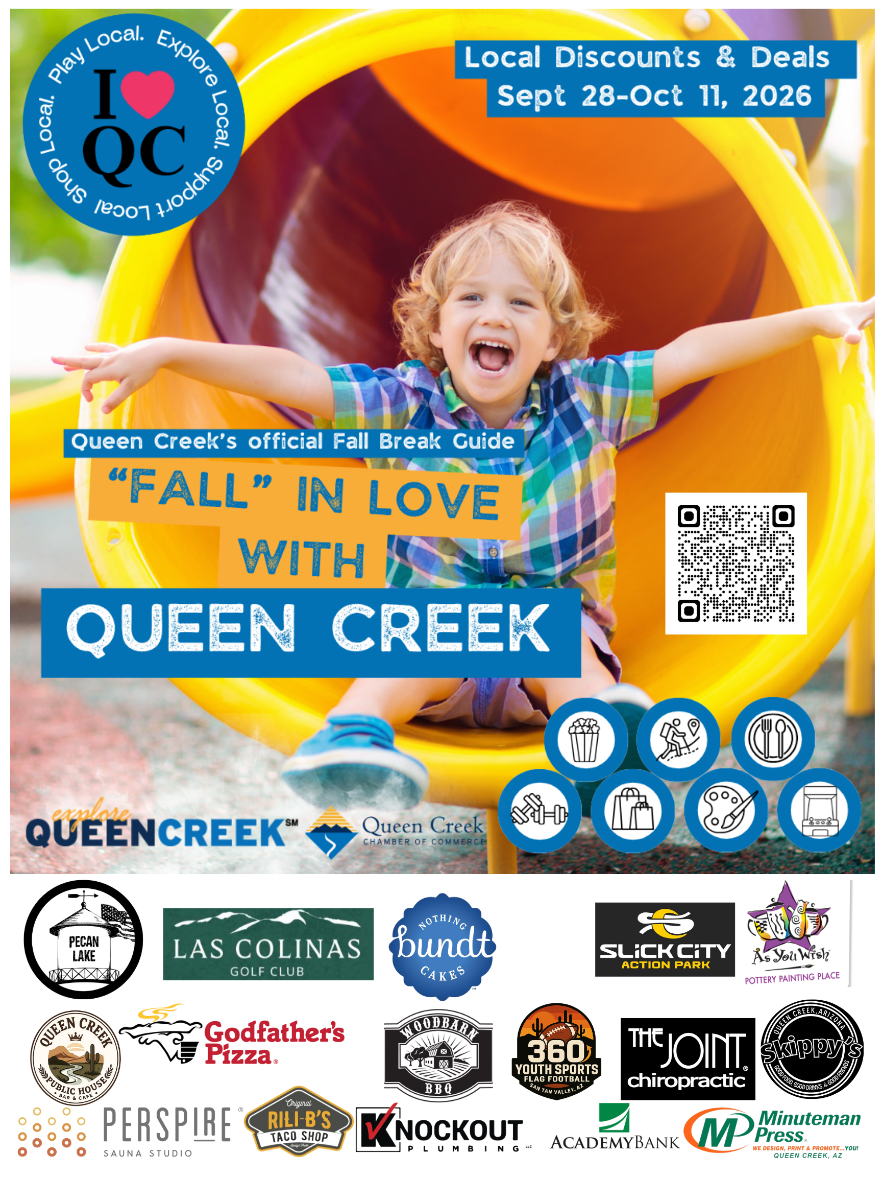Explore Queen Creek Announces Annual “Fall in Love with Queen Creek” Fall Break Promotion